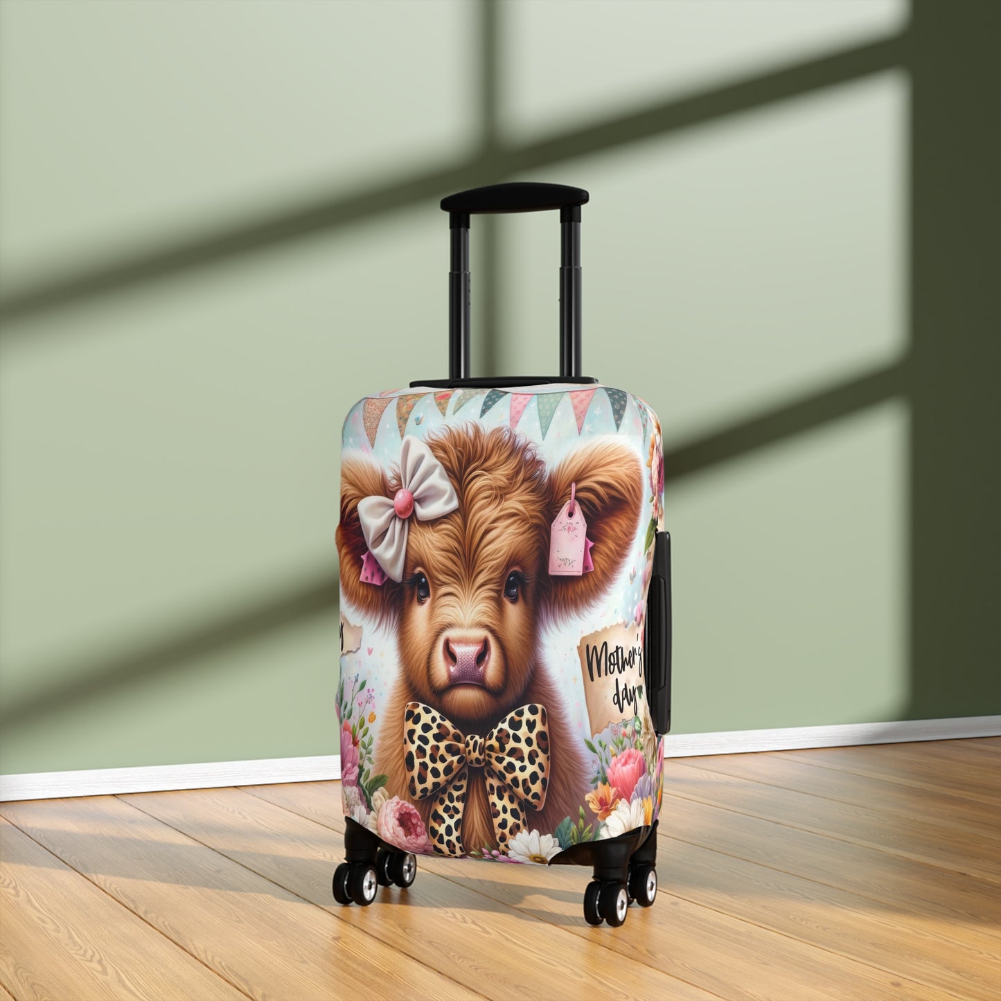 Luggage Cover, Highland Cow, awd-5012