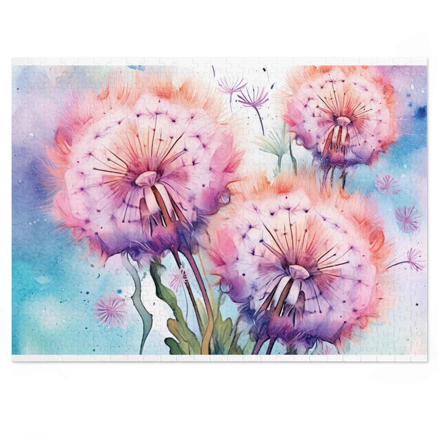 Jigsaw Puzzle, Floral, Personalised/Non-Personalised (30, 110, 252, 500,1000-Piece)