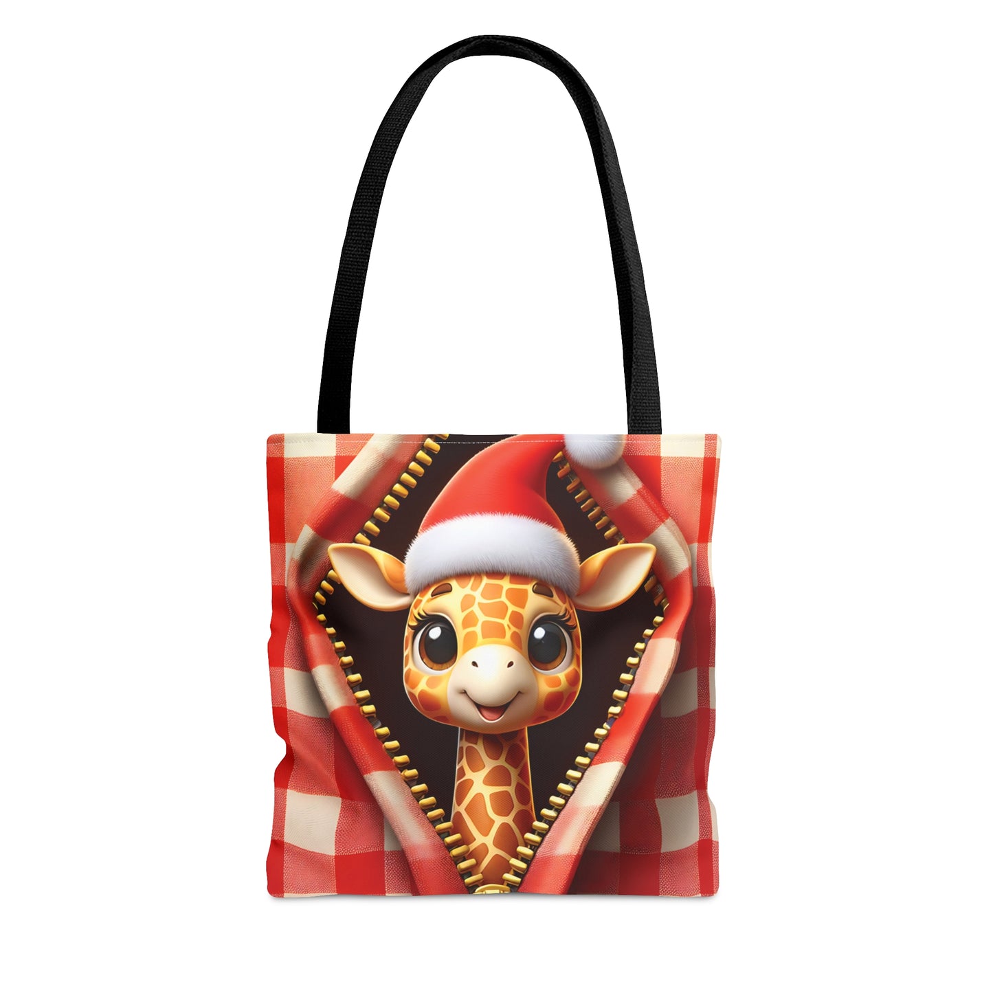 Tote Bag, Christmas Giraffe