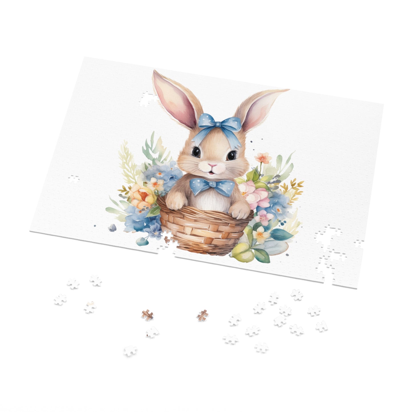 Jigsaw Puzzle, Easter, Easter Rabbit, Personalised/Non-Personalised (30, 110, 252, 500,1000-Piece)