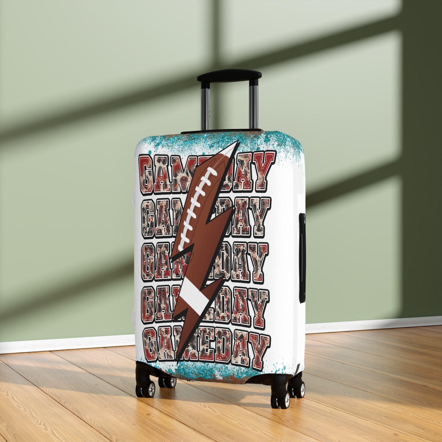 Luggage Cover, Football Gameday, awd-311