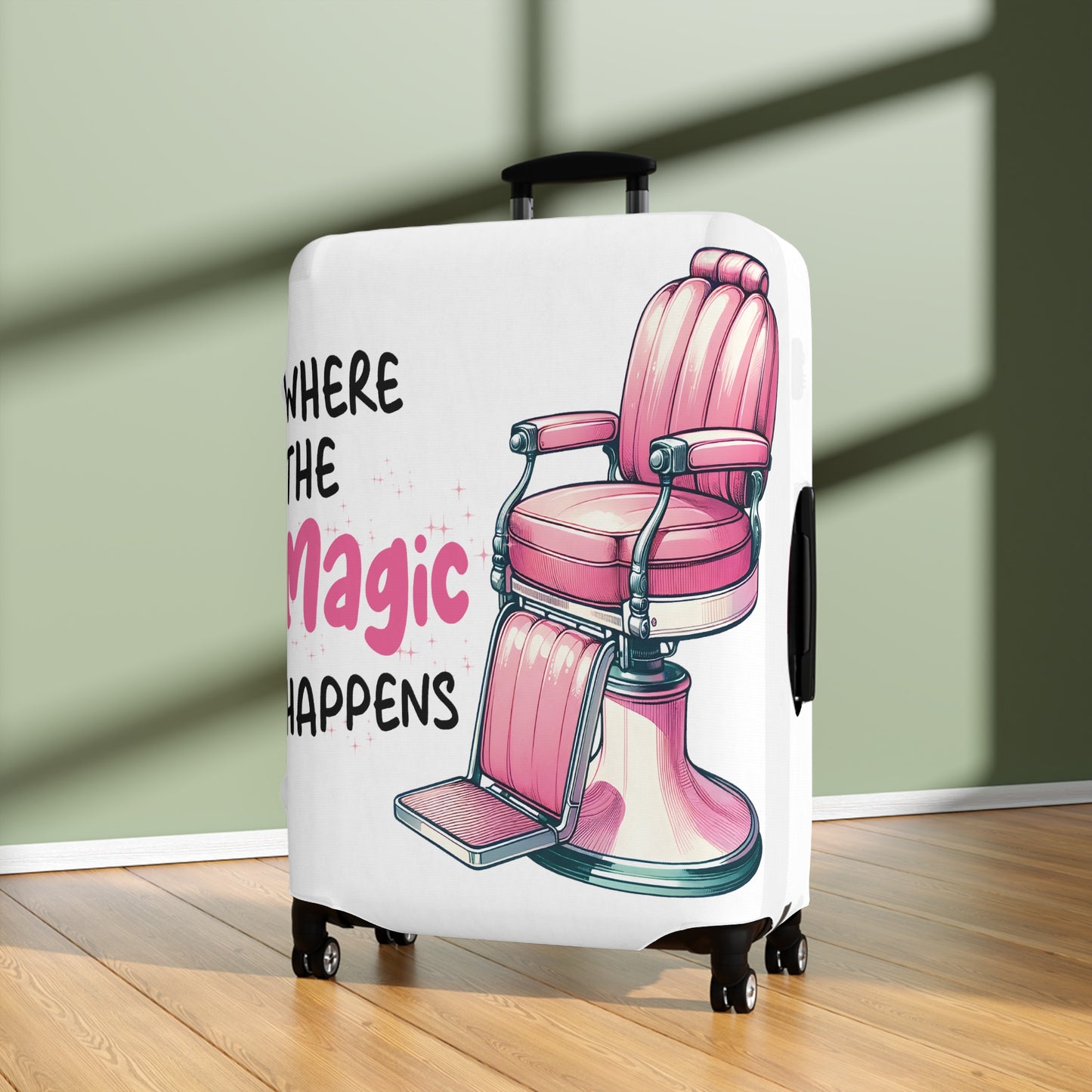 Luggage Cover, Hairdresser, Where the Magic Happens, awd-1069