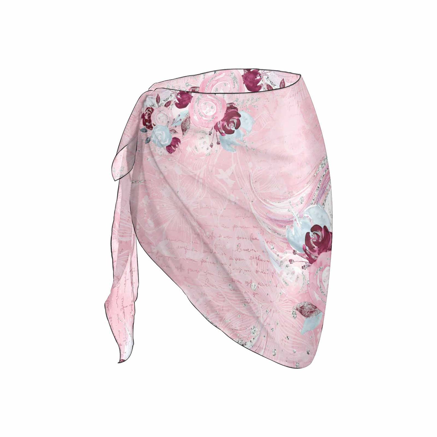 Unicorn Dreams Pink  Women's Beach Sarong Wrap