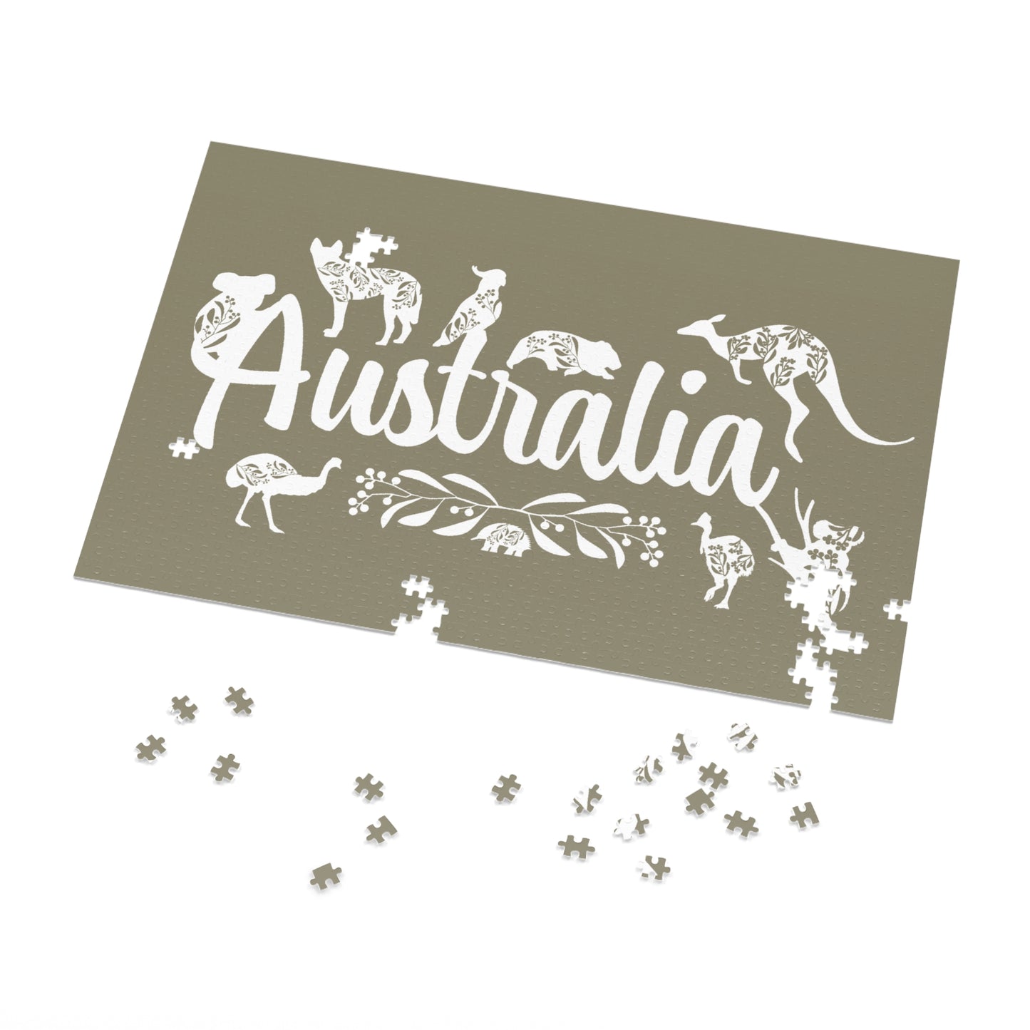 Puzzle, Australia, Personalised/Non-Personalised (30, 110, 252, 500,1000-Piece) Awd-557