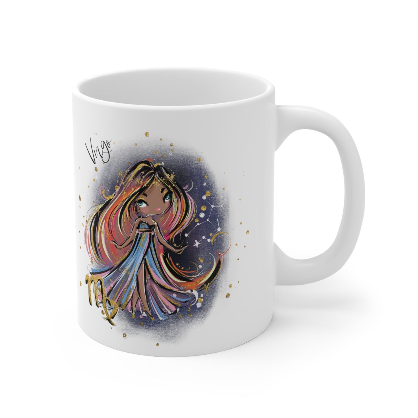 Personalised/Non Personalised Zodiac Sign, Taurus, Ceramic Mug 11oz