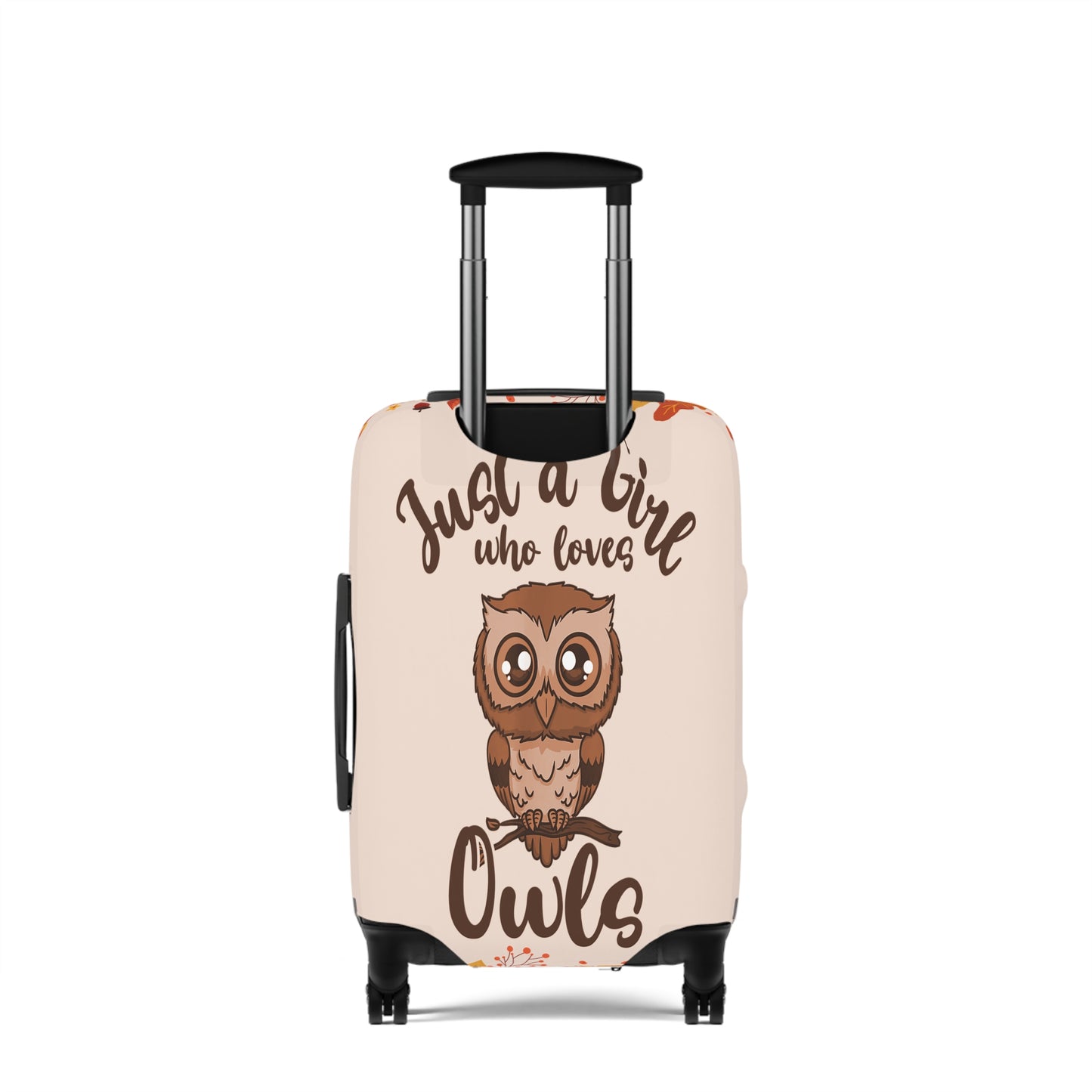 Luggage Cover, Just a Girl who loves Owls, awd-1713