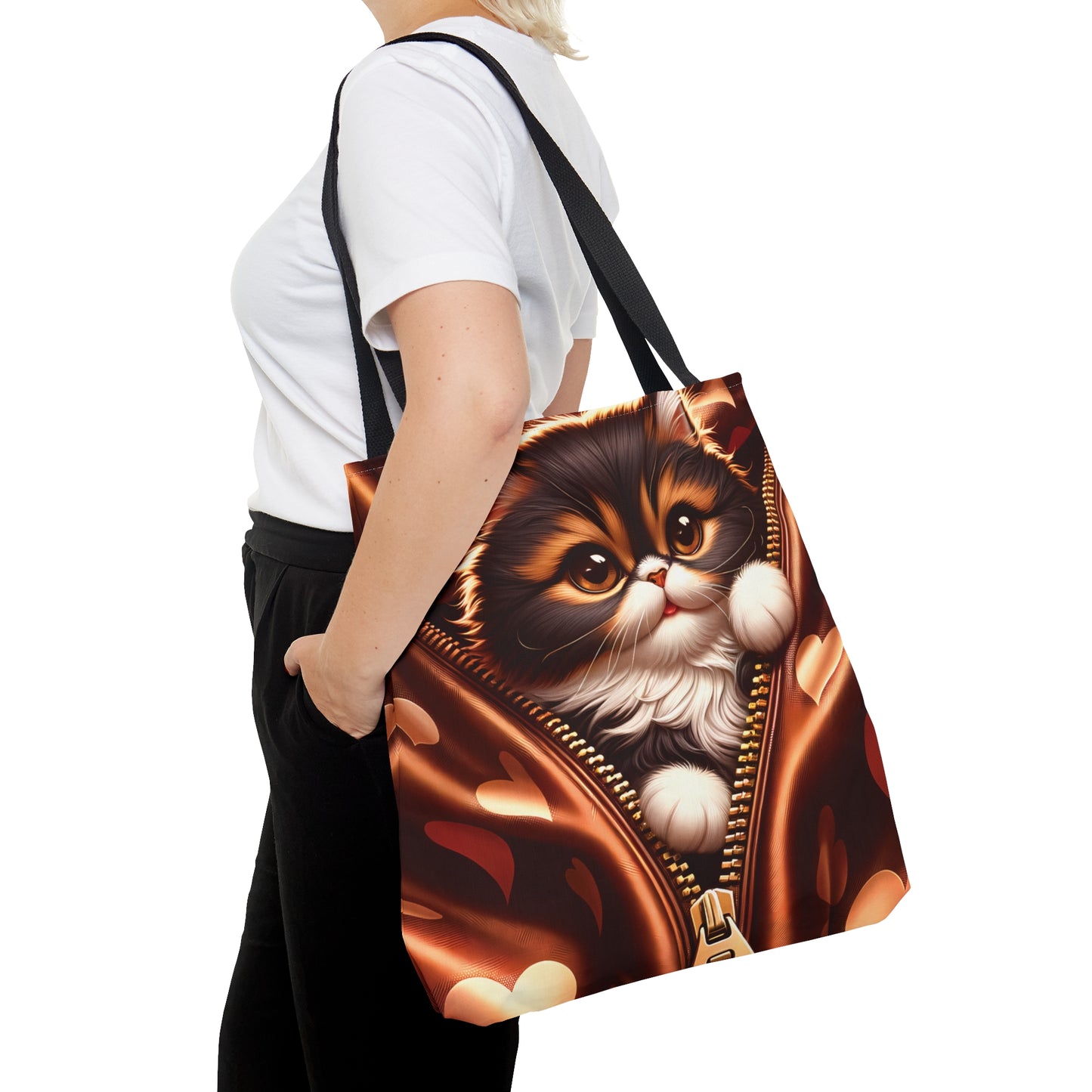 Tote Bag, Cat, Personalised/Non-Personalised Tote bag