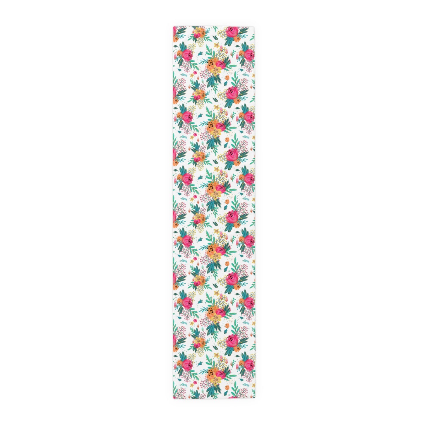 Australian Floral Table Runner, Cotton Twill and Poly Available