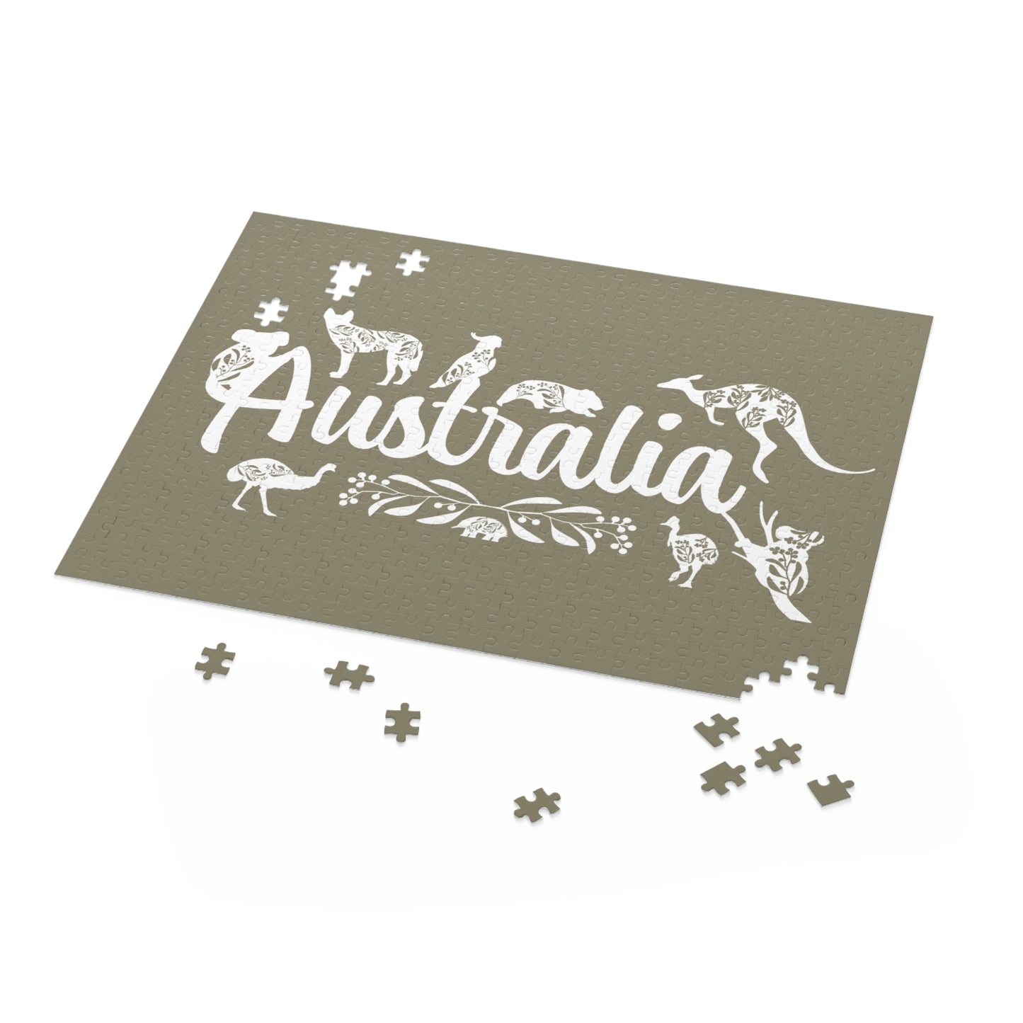 Personalised/Non-Personalised Puzzle, Australia Australian Animals (120, 252, 500-Piece)