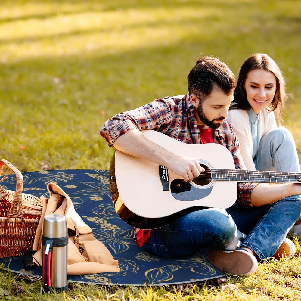 Round Picnic Mat Round outdoor picnic mat