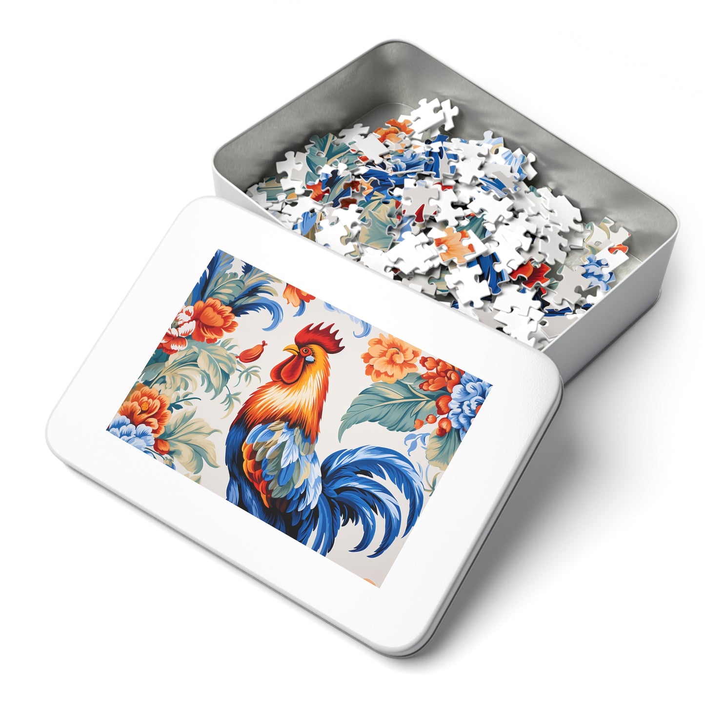 Jigsaw Puzzle, Chicken/Rooster, Personalised/Non-Personalised (30, 110, 252, 500,1000-Piece)