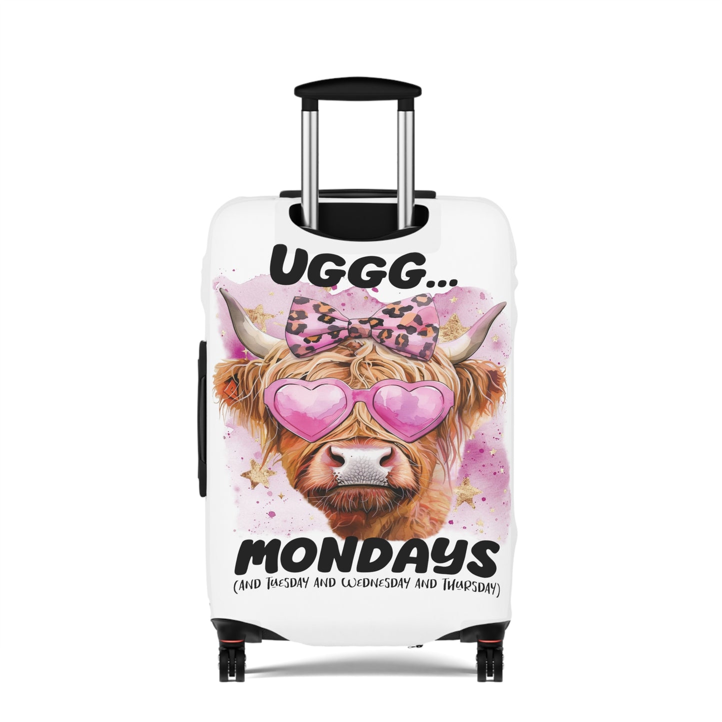 Luggage Cover, Highland Cow, awd-4019