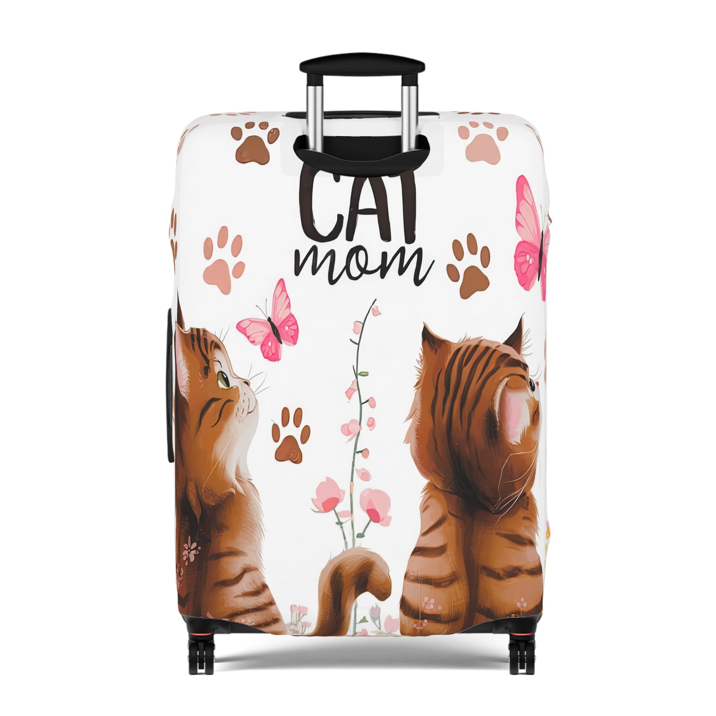 Luggage Cover, Cat Mom, awd-1472