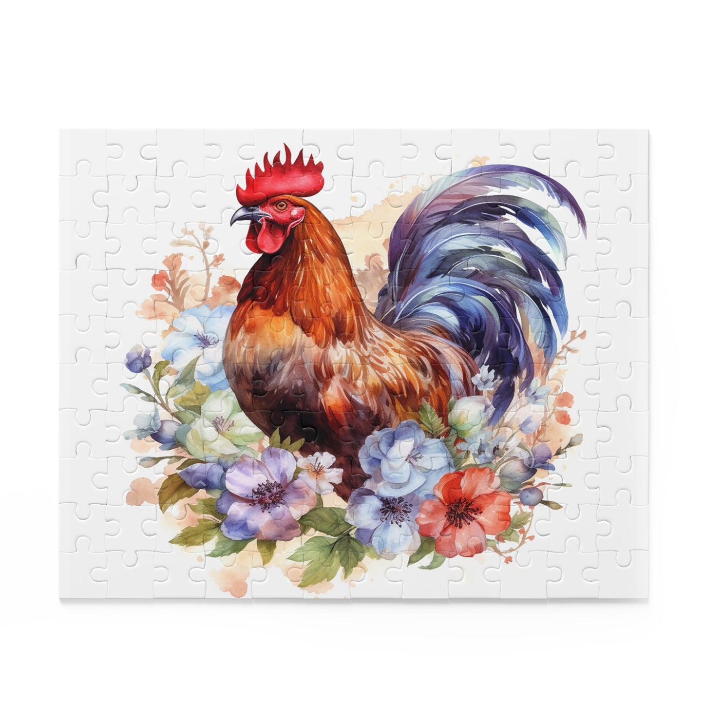 Personalised/Non-Personalised Puzzle, Chicken/Rooster (120, 252, 500-Piece)