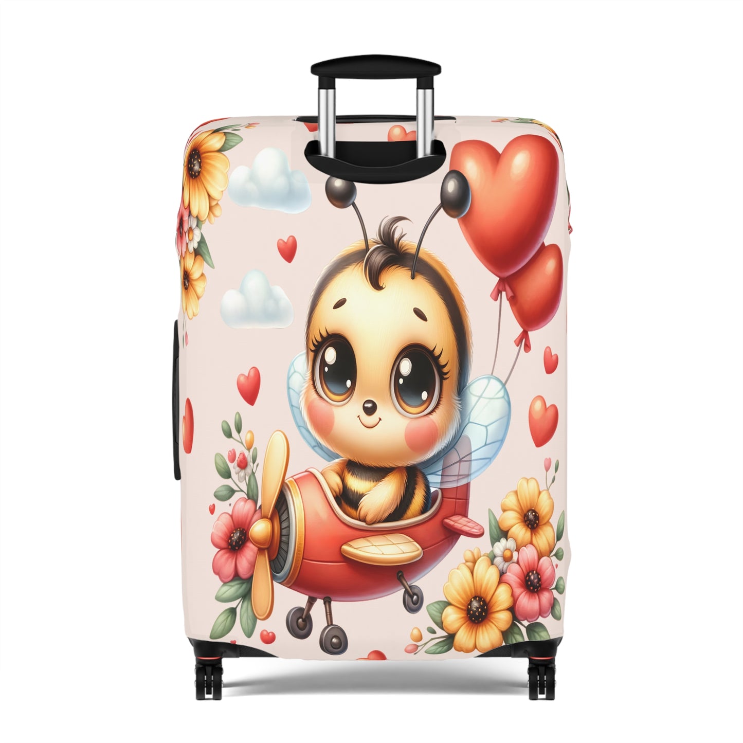 Luggage Cover, Bee in Plane, awd-309