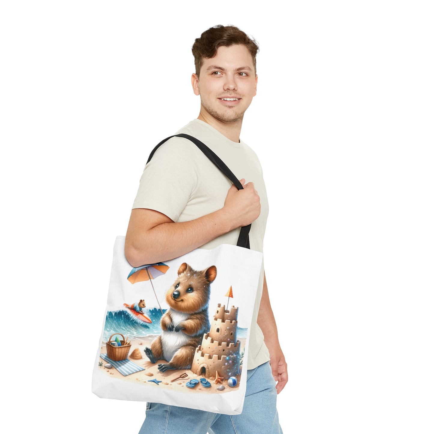 Tote Bag, Australian Animals, Quokka, Personalised/Non-Personalised Tote bag