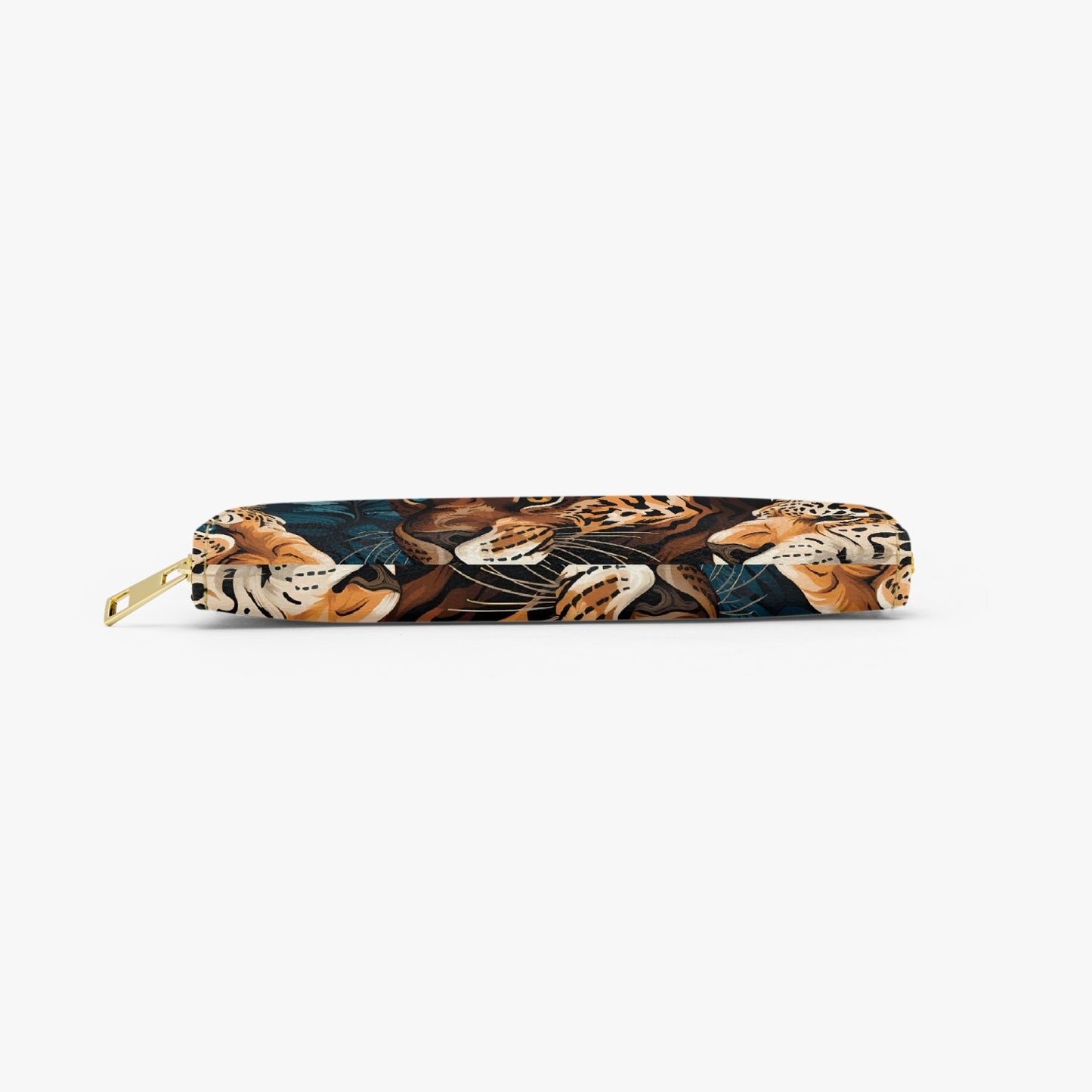 Long Type Zipper Purse - Leopard