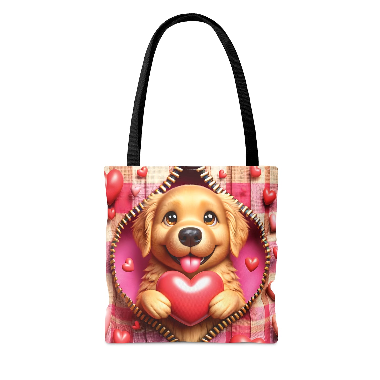 Tote Bag, Cute Dog, Personalised/Non-Personalised Tote bag