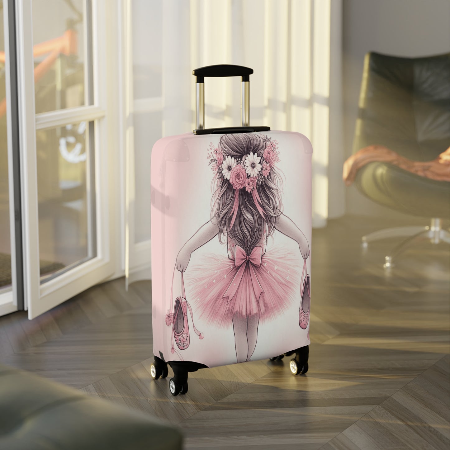 Luggage Cover, Pretty Ballerina, awd-1424