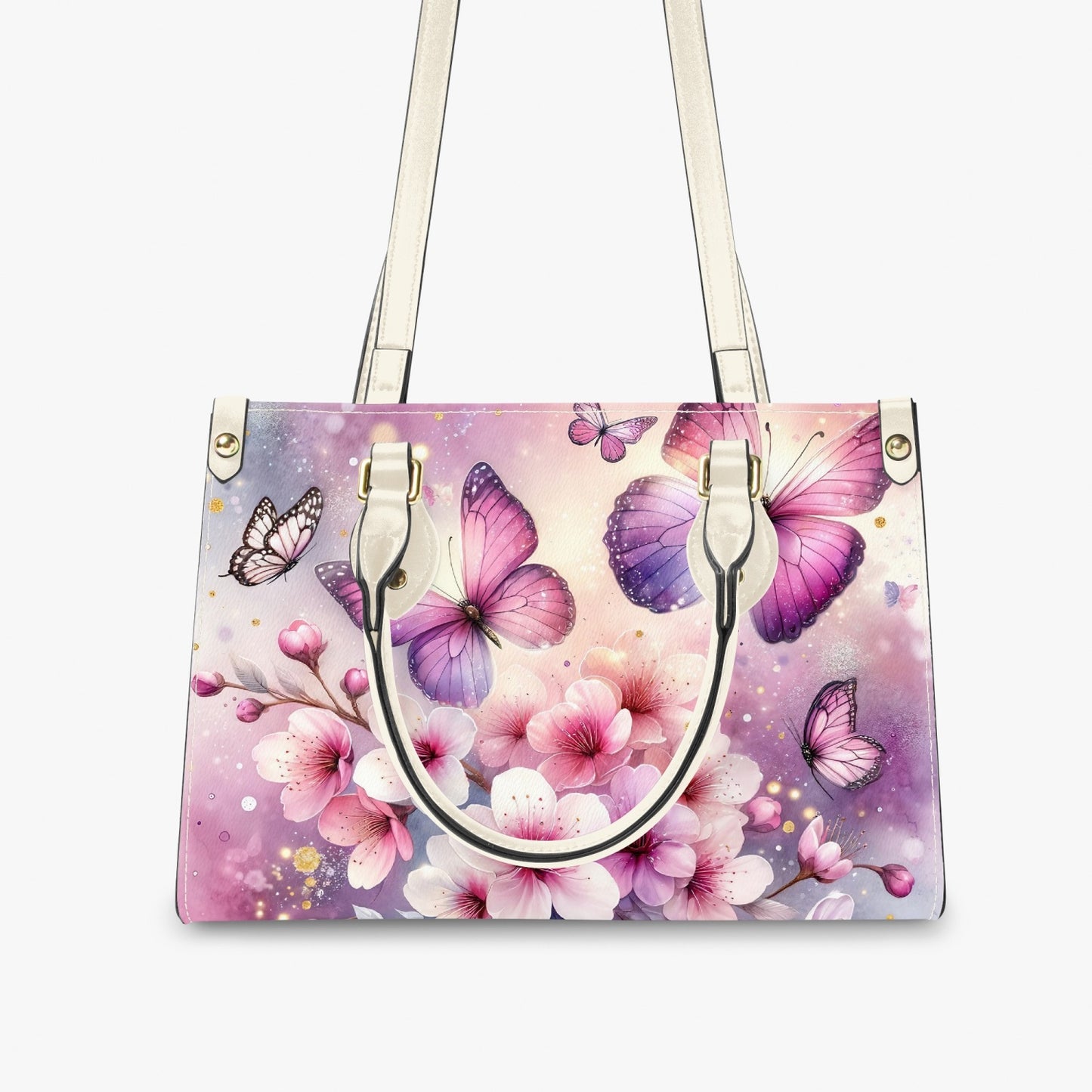 Women's Tote Bag - Long Strap - Butterfly Dreams