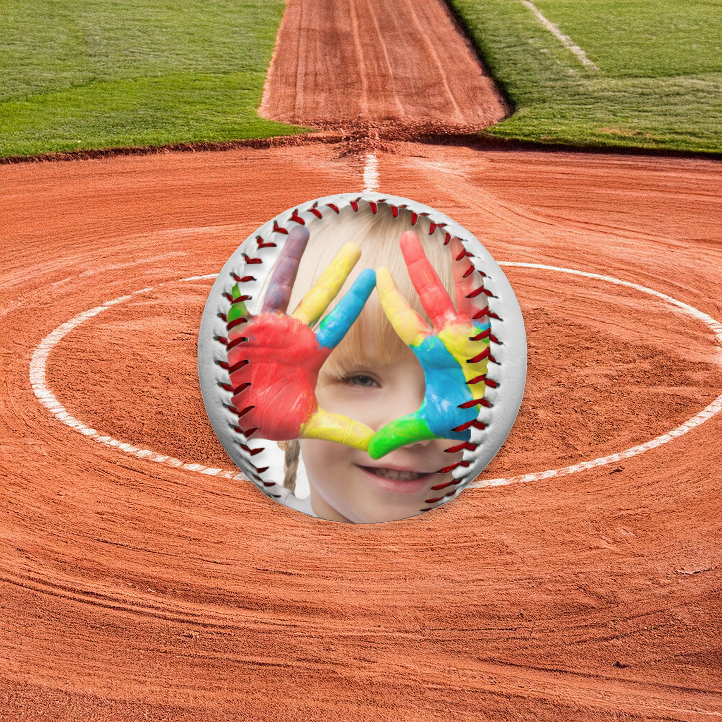 Personalised Baseball, I teach them to swing for the fences and run like the wind!