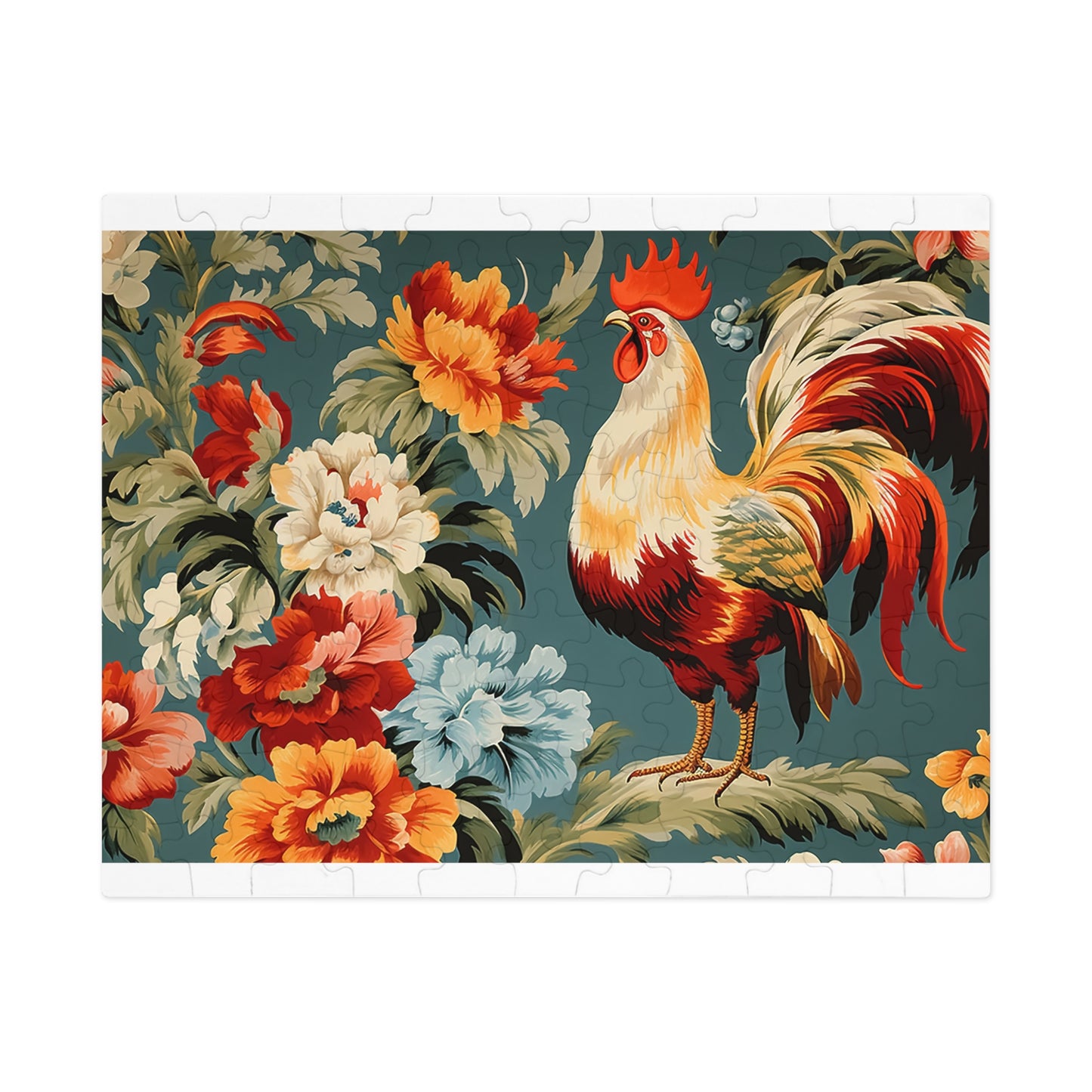 Jigsaw Puzzle, Chicken/Rooster, Personalised/Non-Personalised (30, 110, 252, 500,1000-Piece)