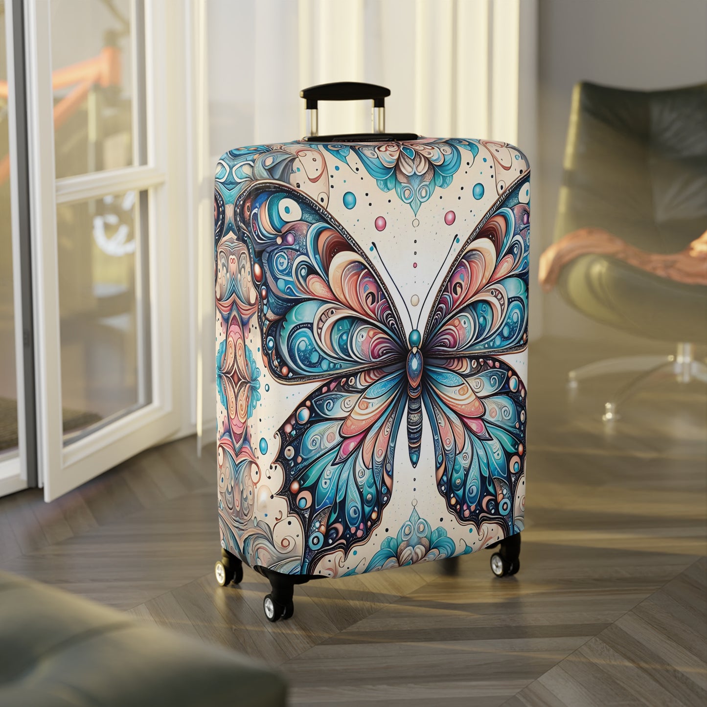 Luggage Cover, Butterfly, awd-449