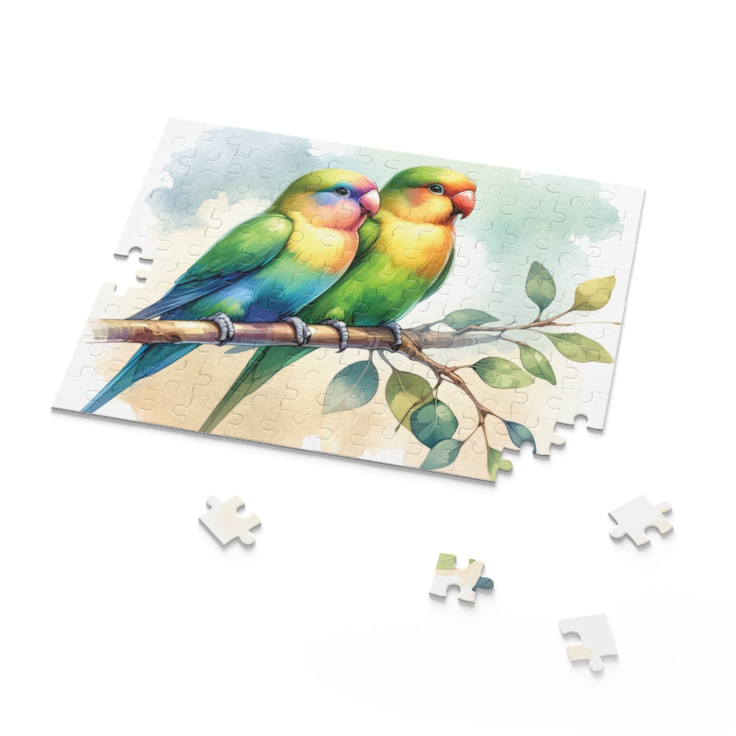 Puzzle, Love Birds (120, 252, 500-Piece) awd-643