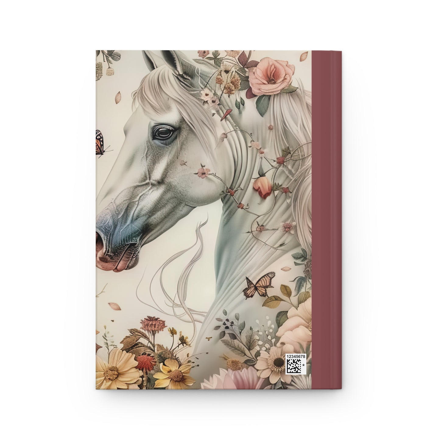 Personalised Hardcover Journal Matte, Country and Western, Horse, awd-1671