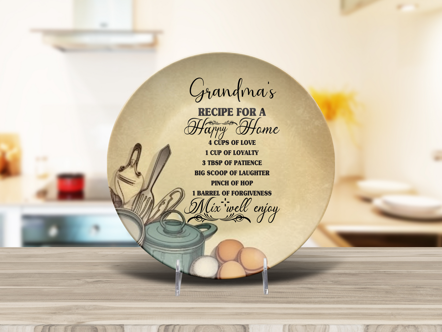 Personalised Recipe for a Happy Home Plate