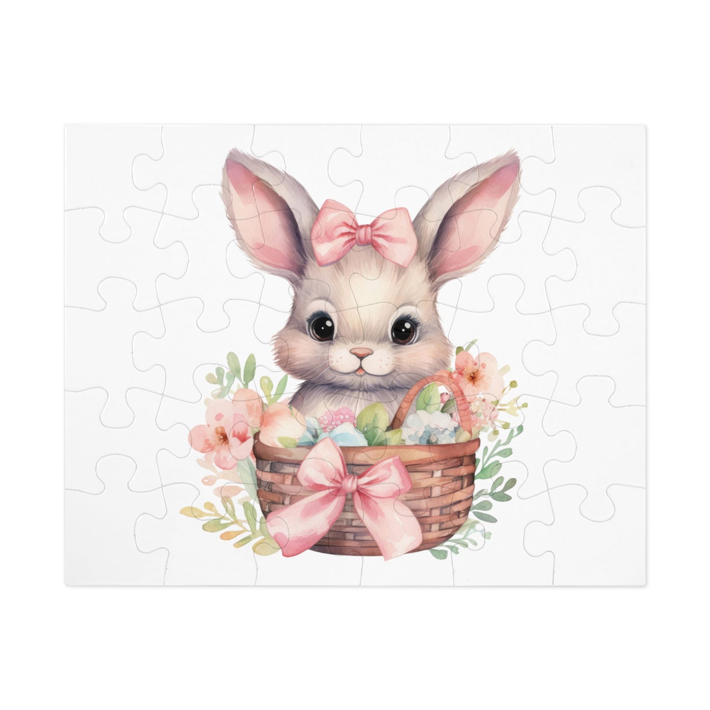 Jigsaw Puzzle, Easter, Easter Rabbit, Personalised/Non-Personalised (30, 110, 252, 500,1000-Piece)