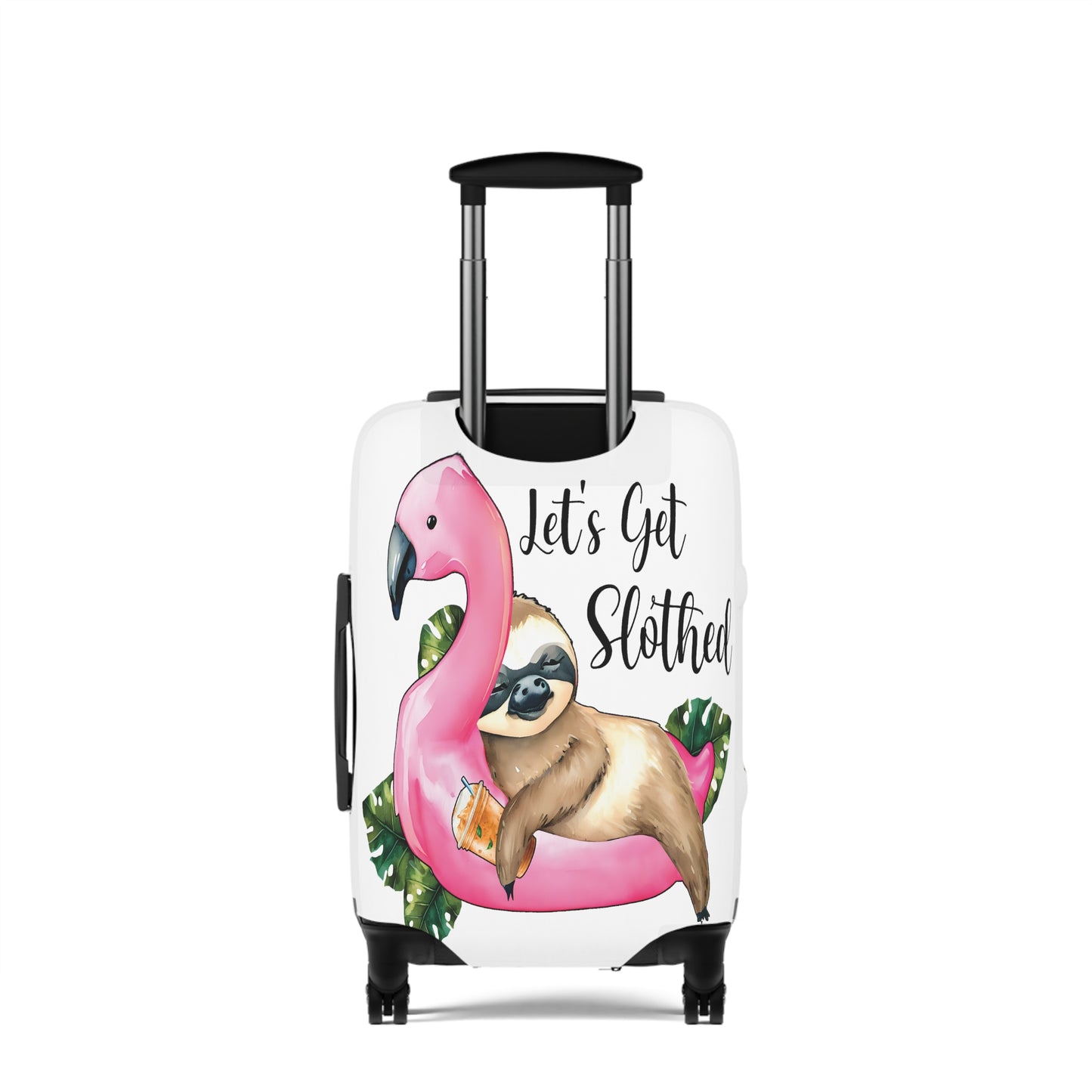 Luggage Cover, Sloth, Let's get slothed, awd-1057