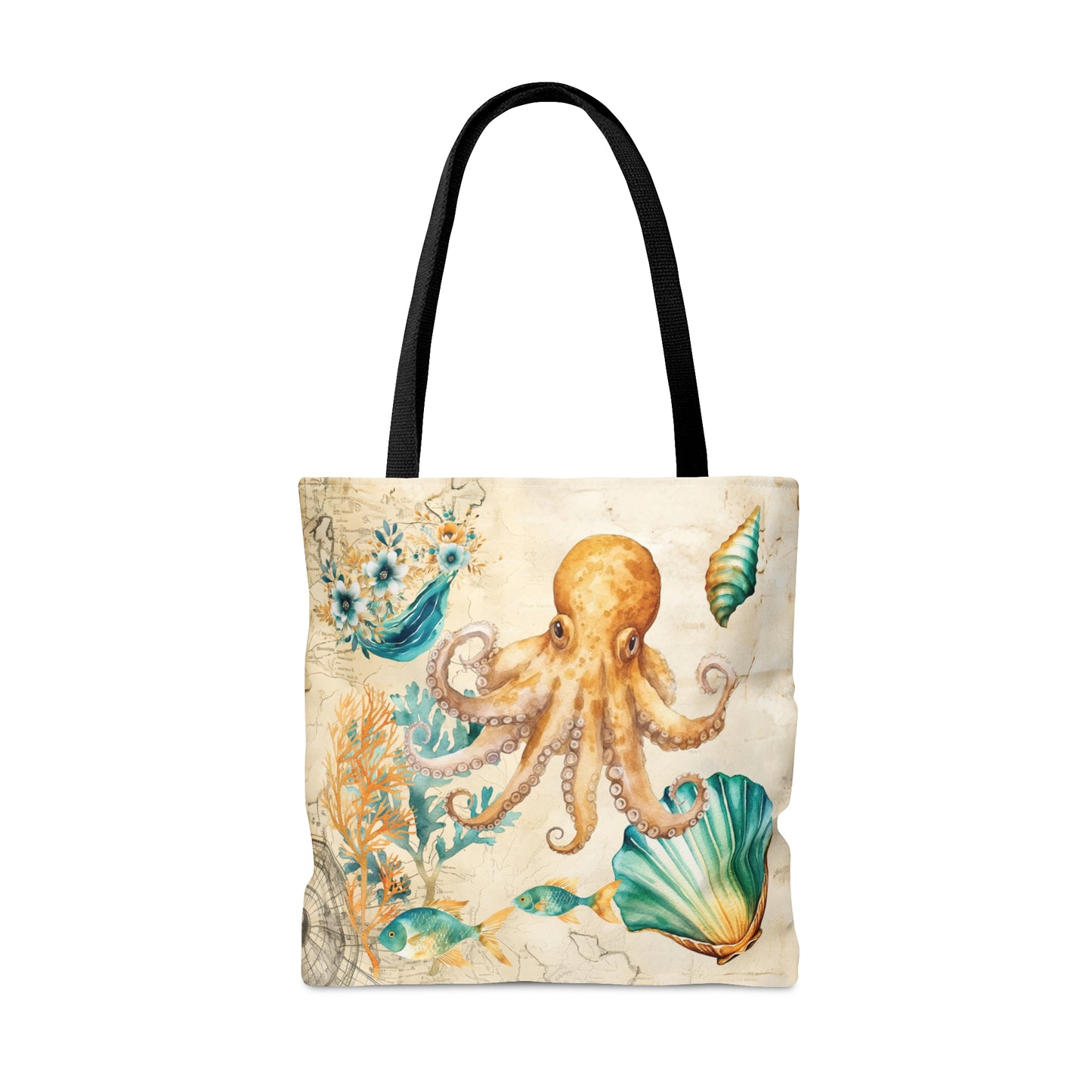 Tote Bag, Nautical bag, Beach Tote Bag