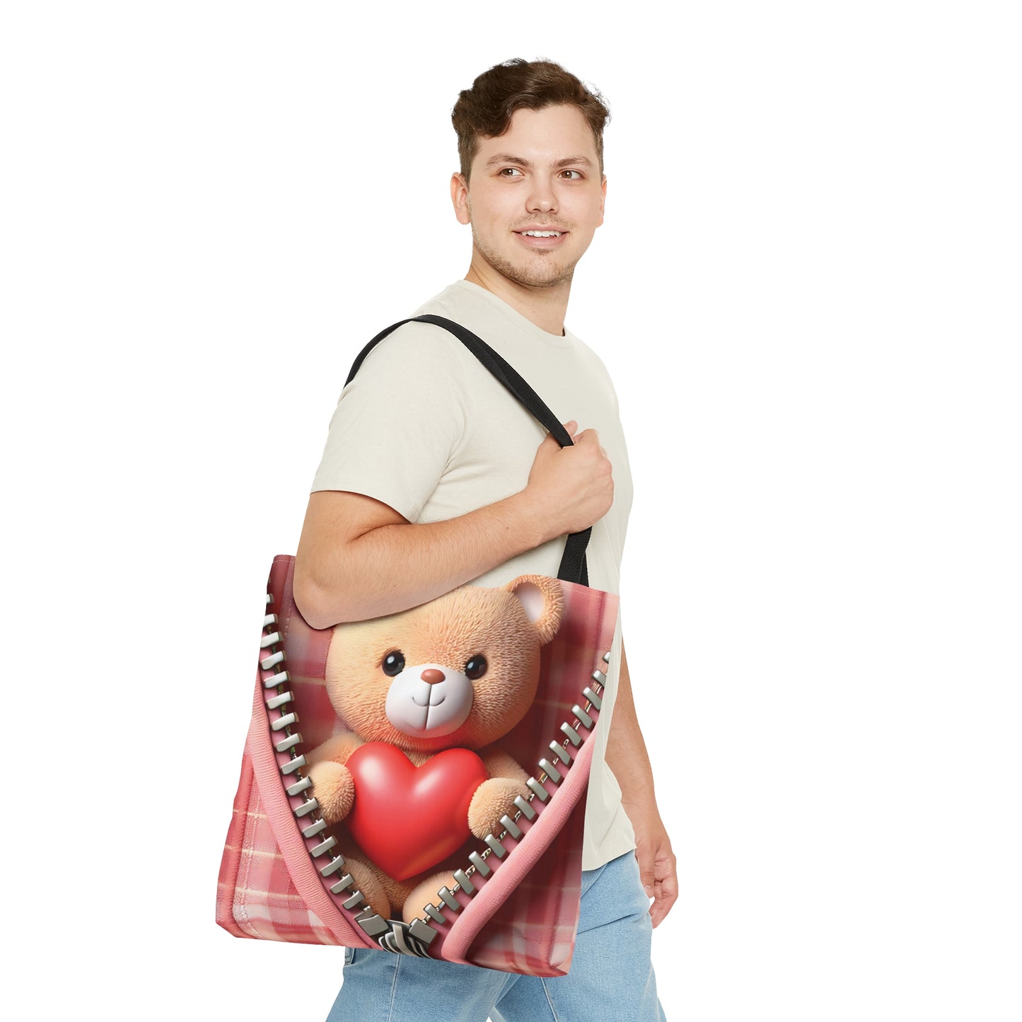 Tote Bag, Bear, Personalised/Non-Personalised Tote bag