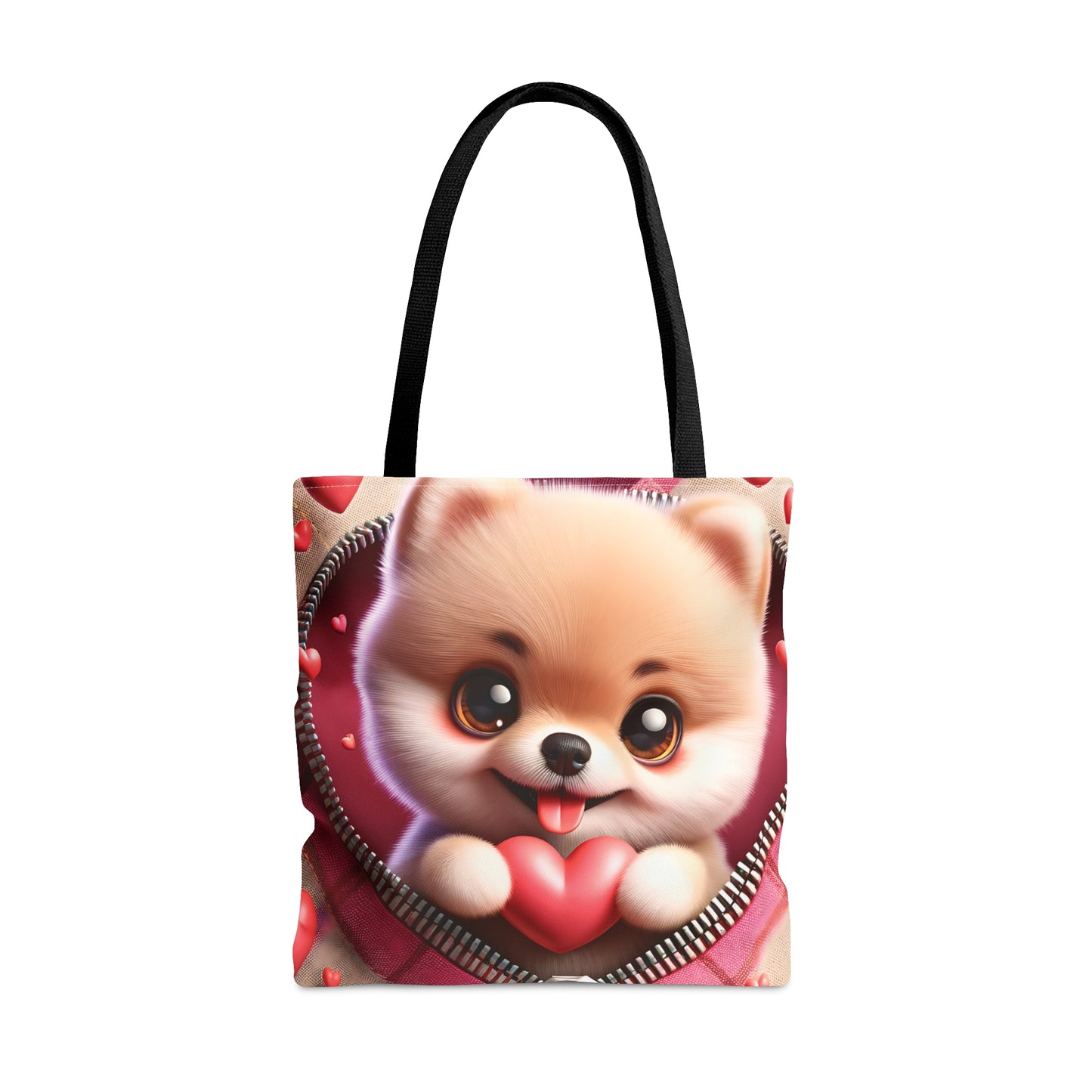 Tote Bag, Cute Dog, Personalised/Non-Personalised Tote bag