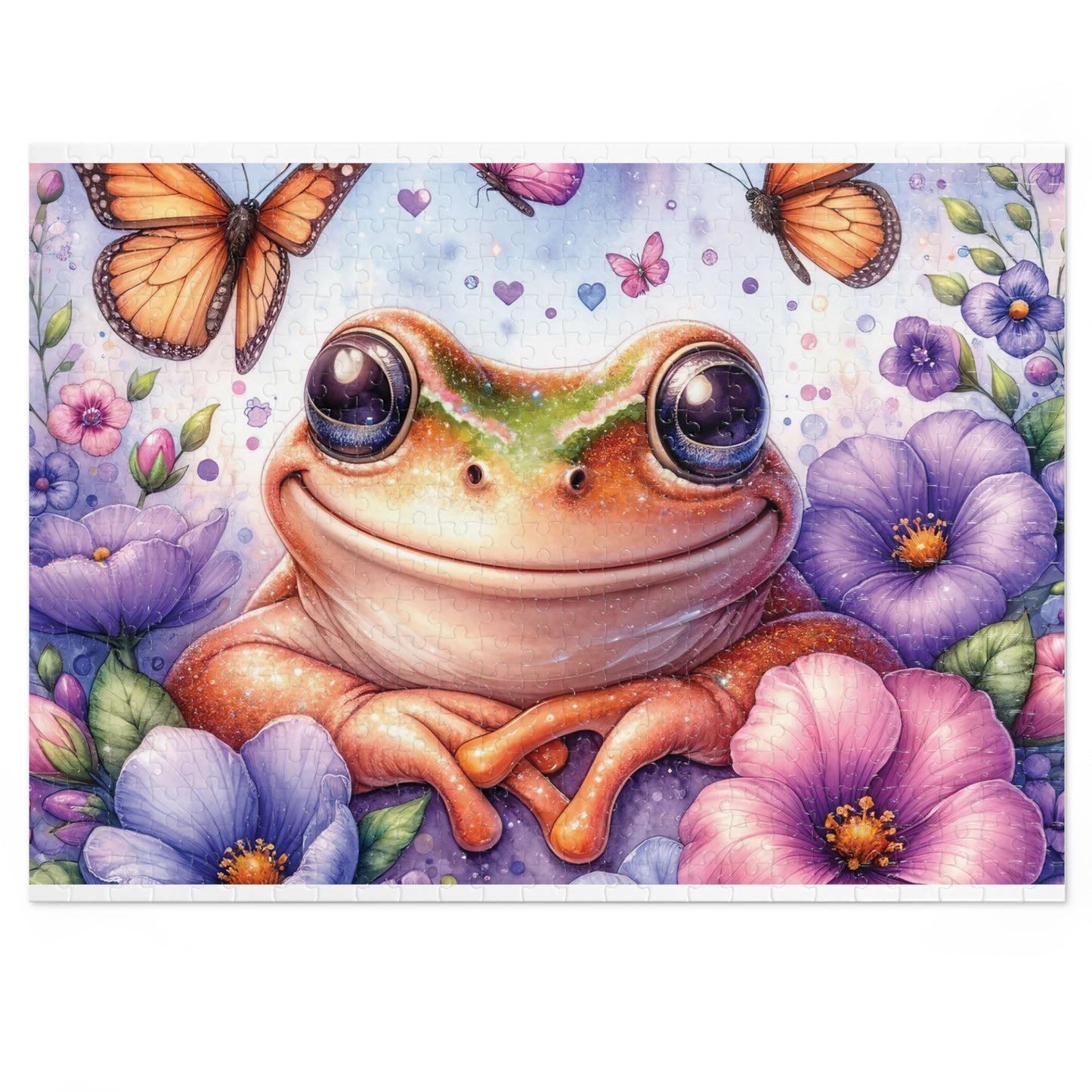 Jigsaw Puzzle, Frog, Personalised/Non-Personalised (30, 110, 252, 500,1000-Piece)