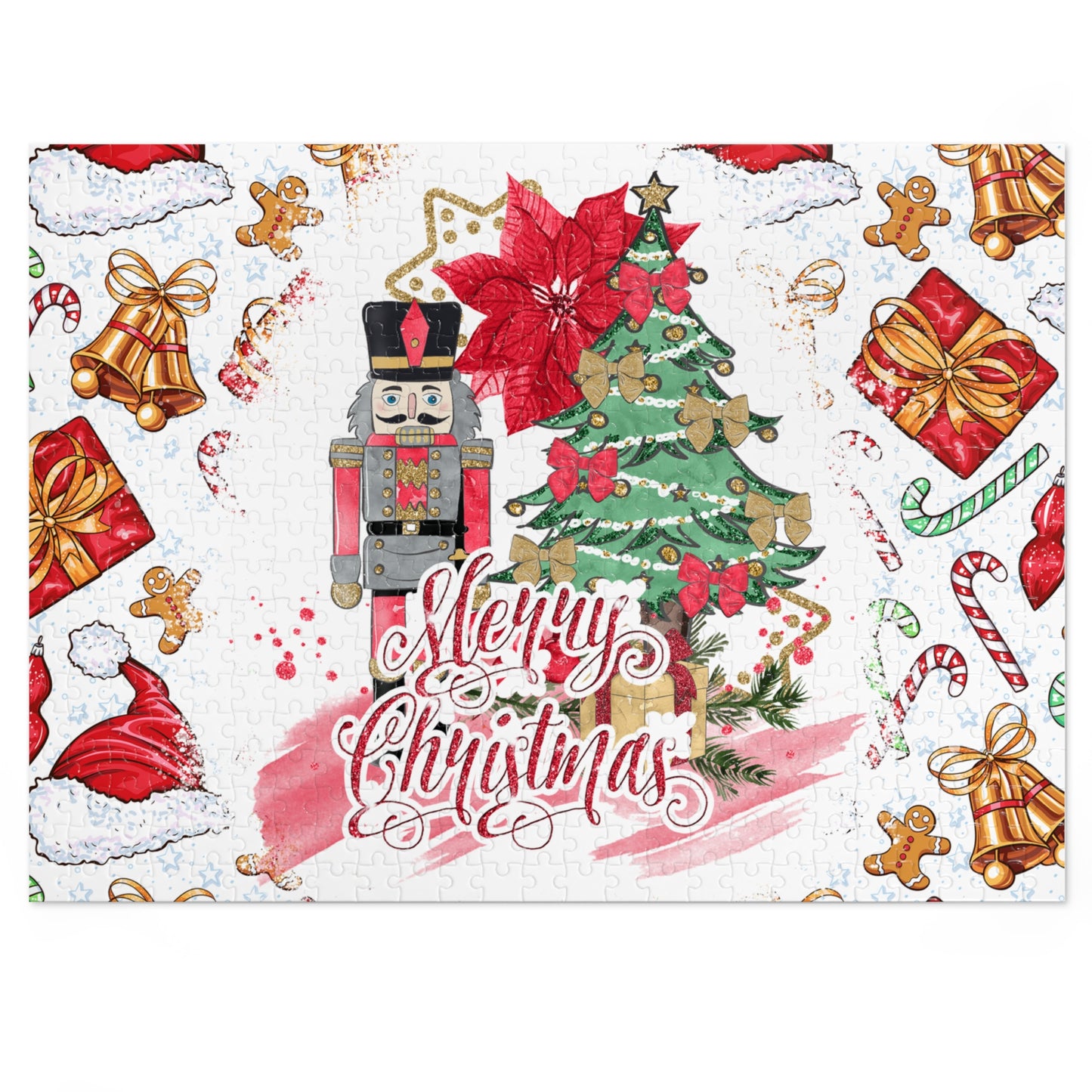 Puzzle, Christmas Nutcracker, Personalised/Non-Personalised (30, 110, 252, 500,1000-Piece)