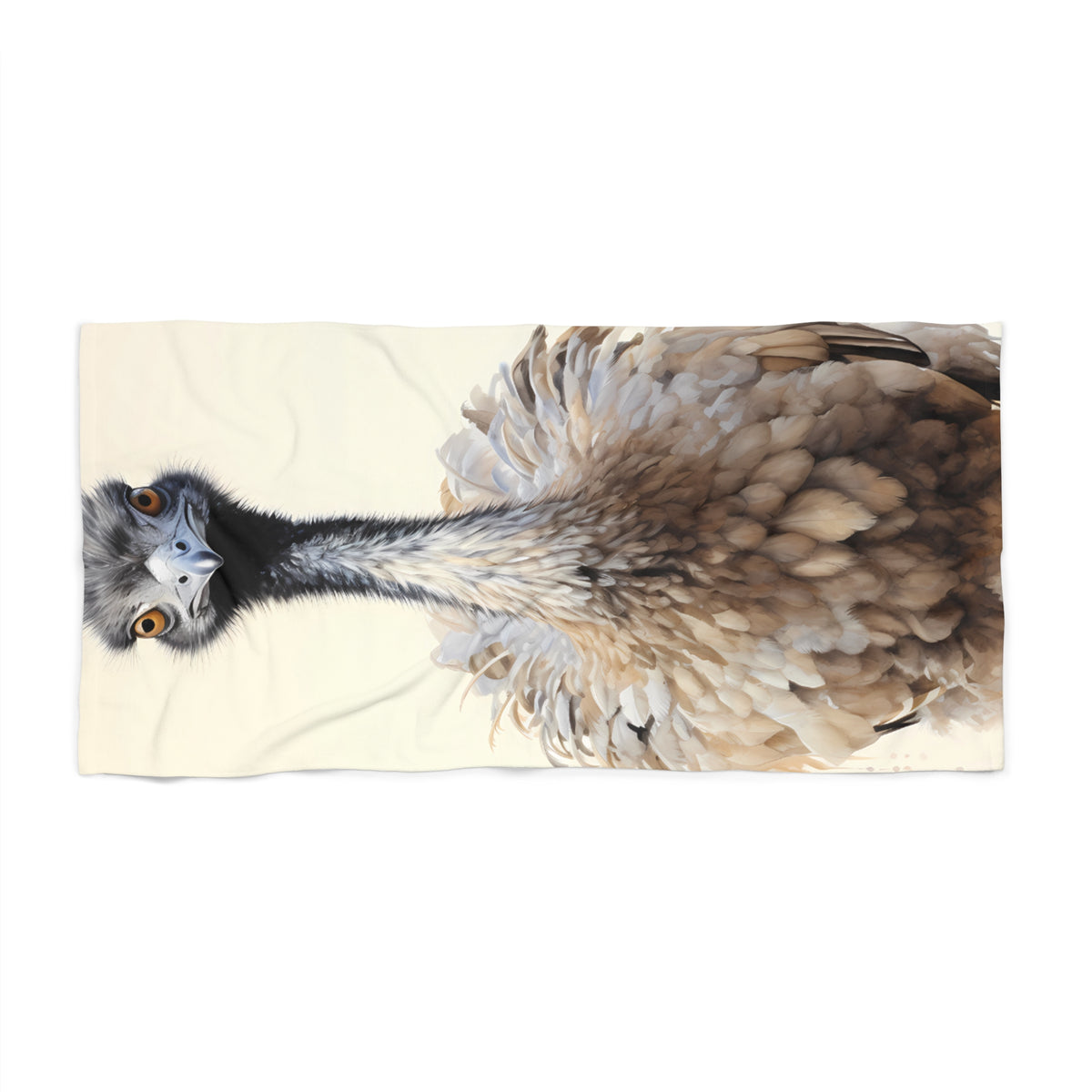 Beach Towel, Australian Animals, Emu, Polycotton Towel, 2 sizes Available