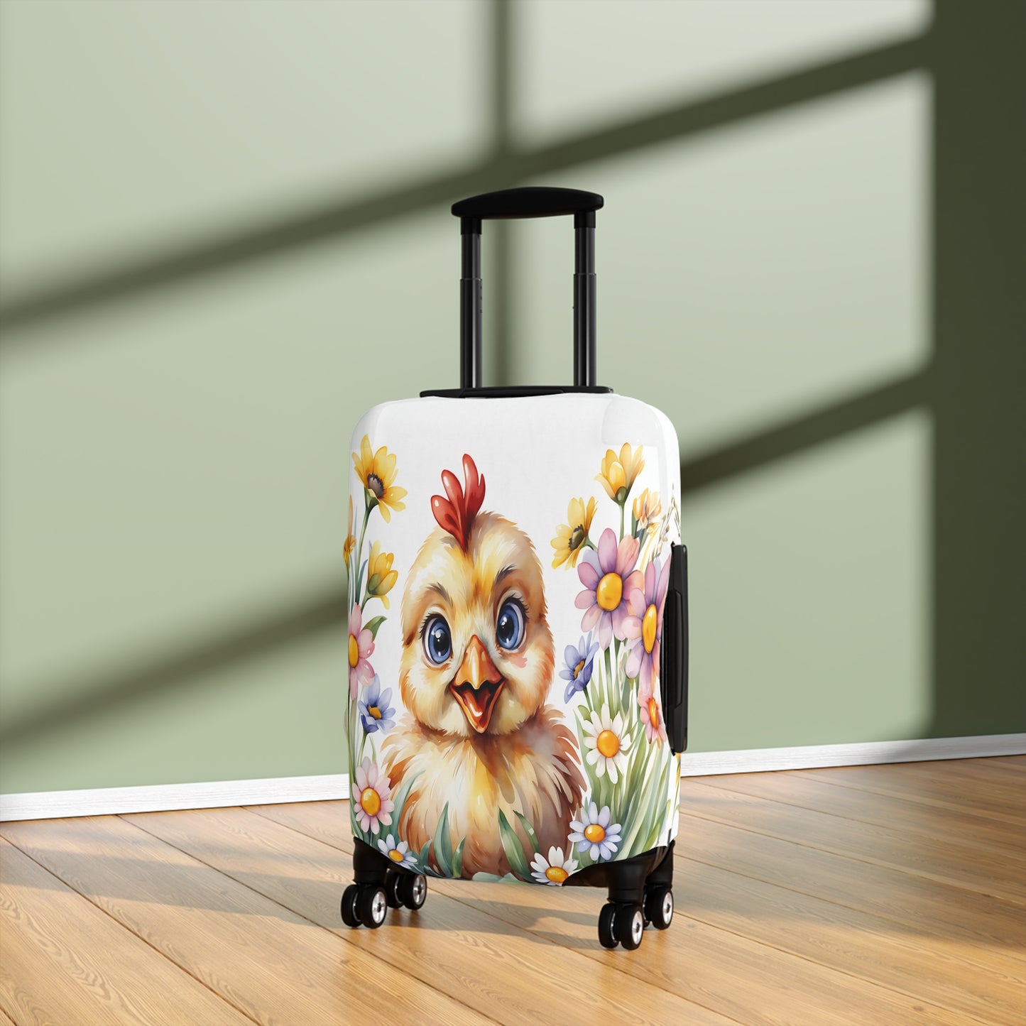 Luggage Cover, Chicken/Rooster, awd-301