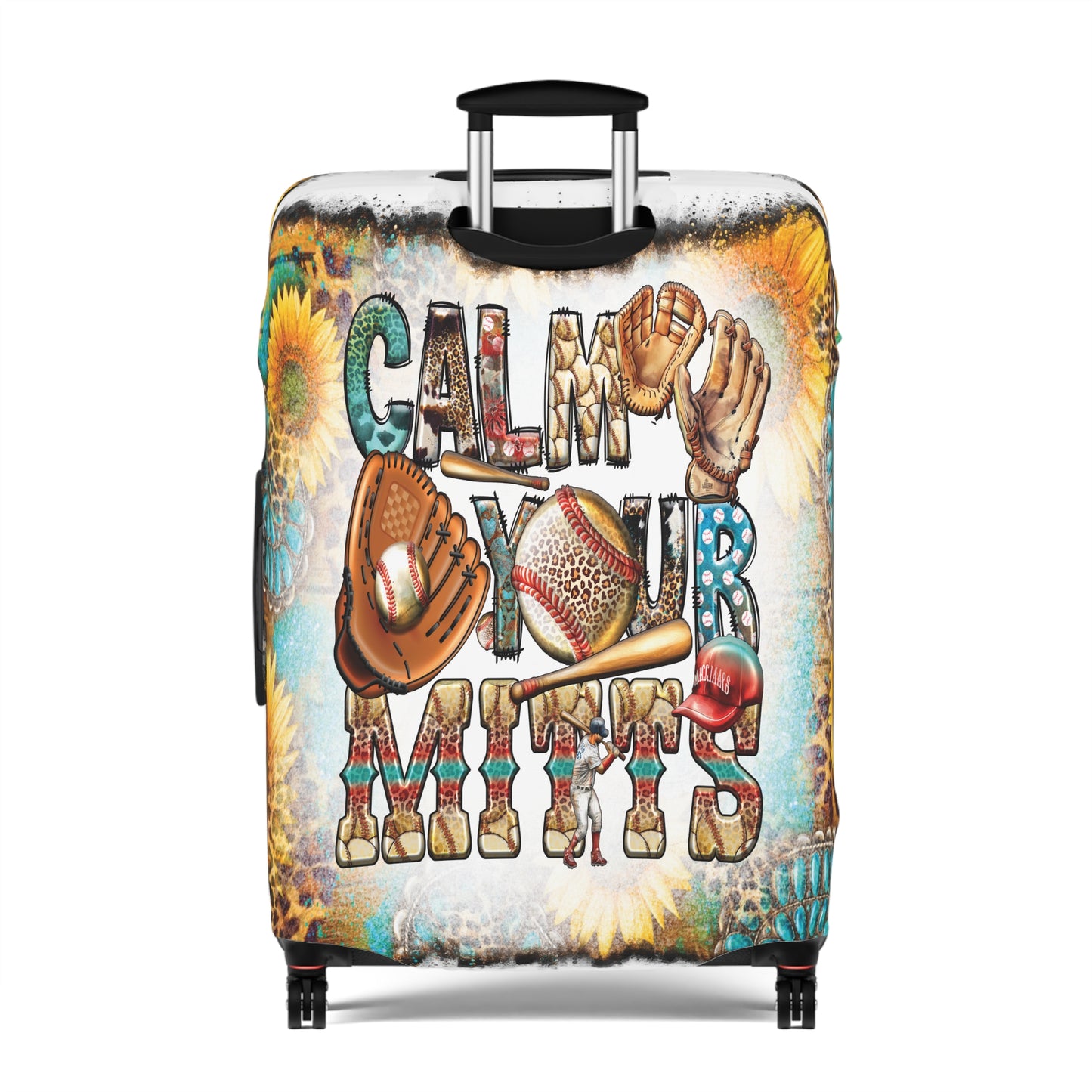 Luggage Cover, Country and Western, Calm your Mitts, awd-1018