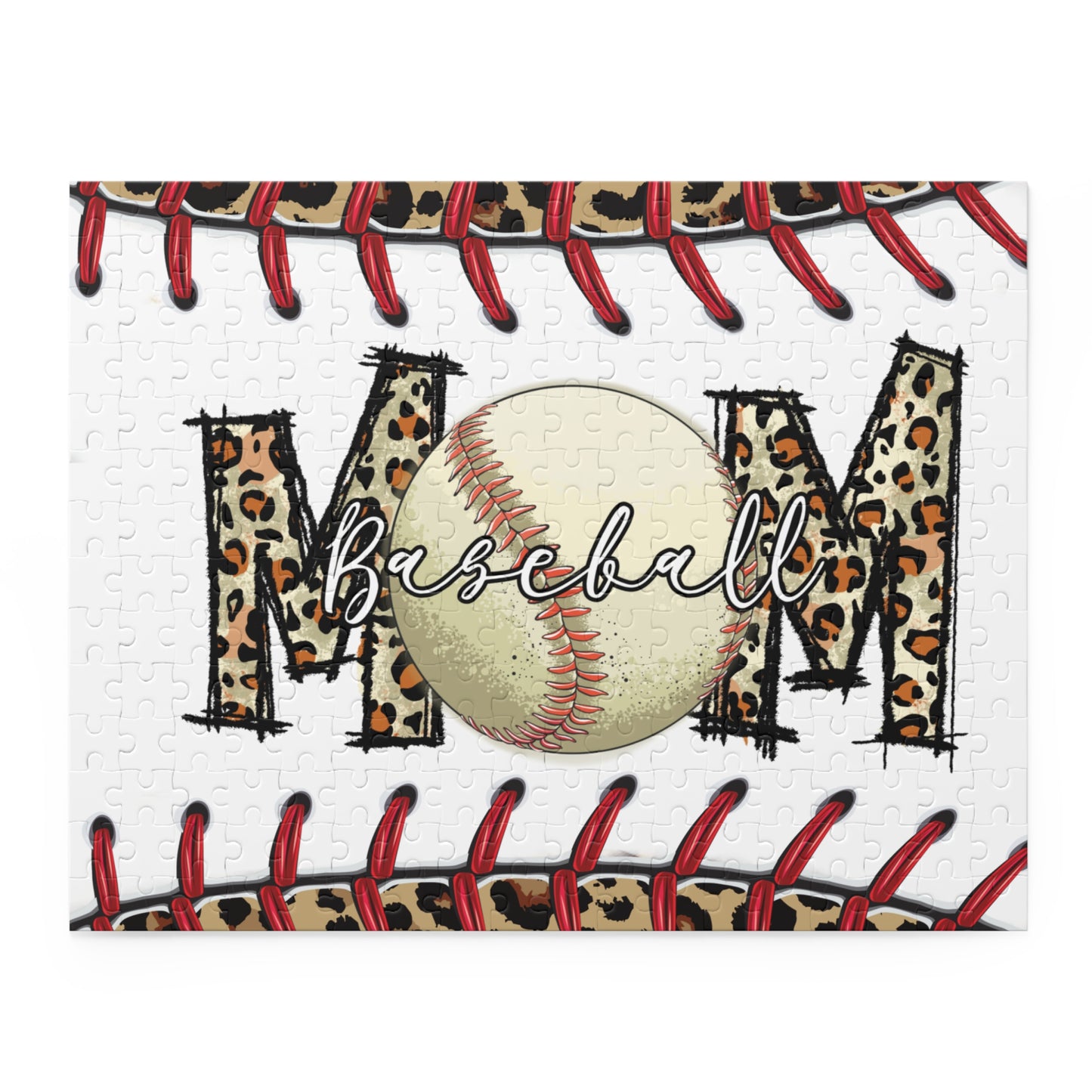 Puzzle, Baseball Mom, Personalised/Non-Personalised (120, 252, 500-Piece), awd-608