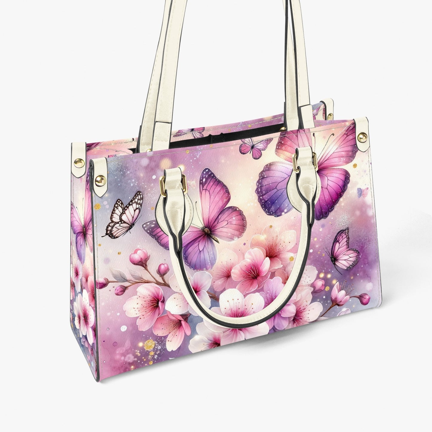 Women's Tote Bag - Long Strap - Butterfly Dreams