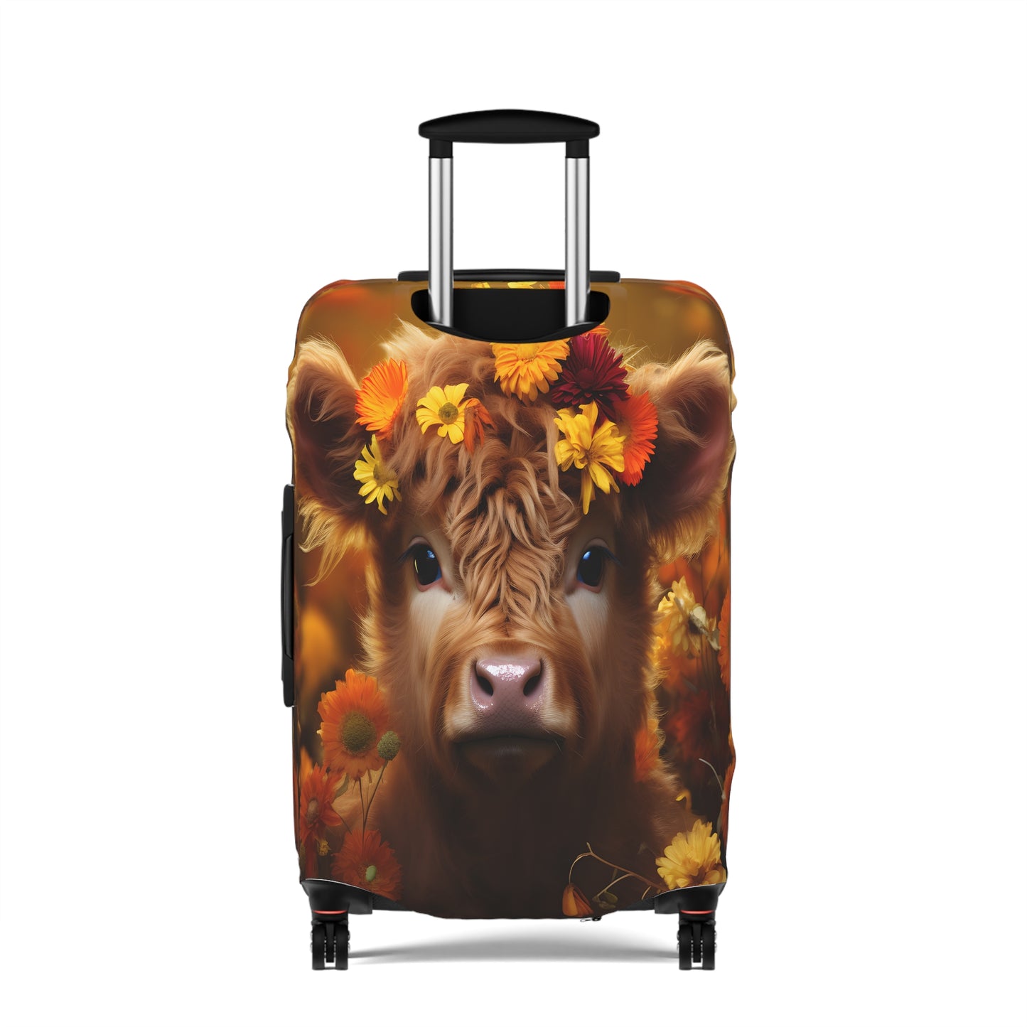 Luggage Cover, Highland Cow, awd-048