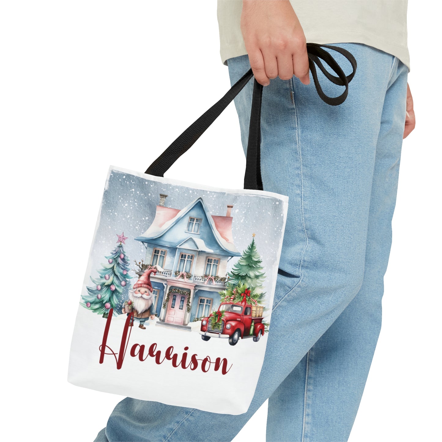 Personalised Tote Bag, Christmas bag, Christmas Tote Bag, Personalised/Non-Personalised