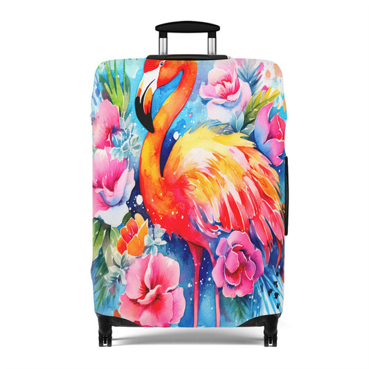 Luggage Cover, Flamingo, awd-242