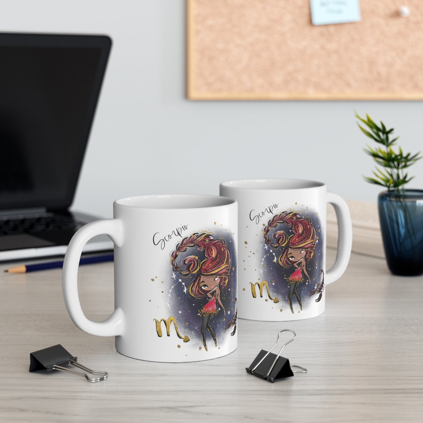 Zodiac Sign, Scorpio, Ceramic Mug 11oz