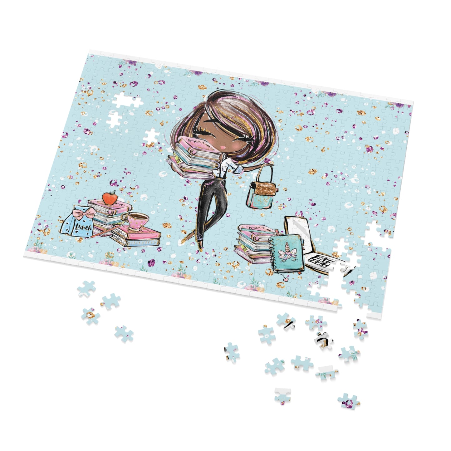 Jigsaw Puzzle, Teacher, Personalised/Non-Personalised (30, 110, 252, 500,1000-Piece)