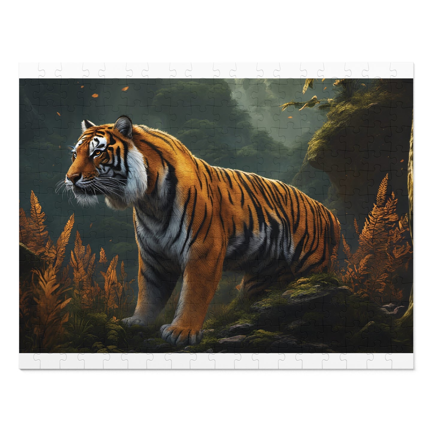 Puzzle, Tiger, Personalised/Non-Personalised (30, 110, 252, 500,1000-Piece)