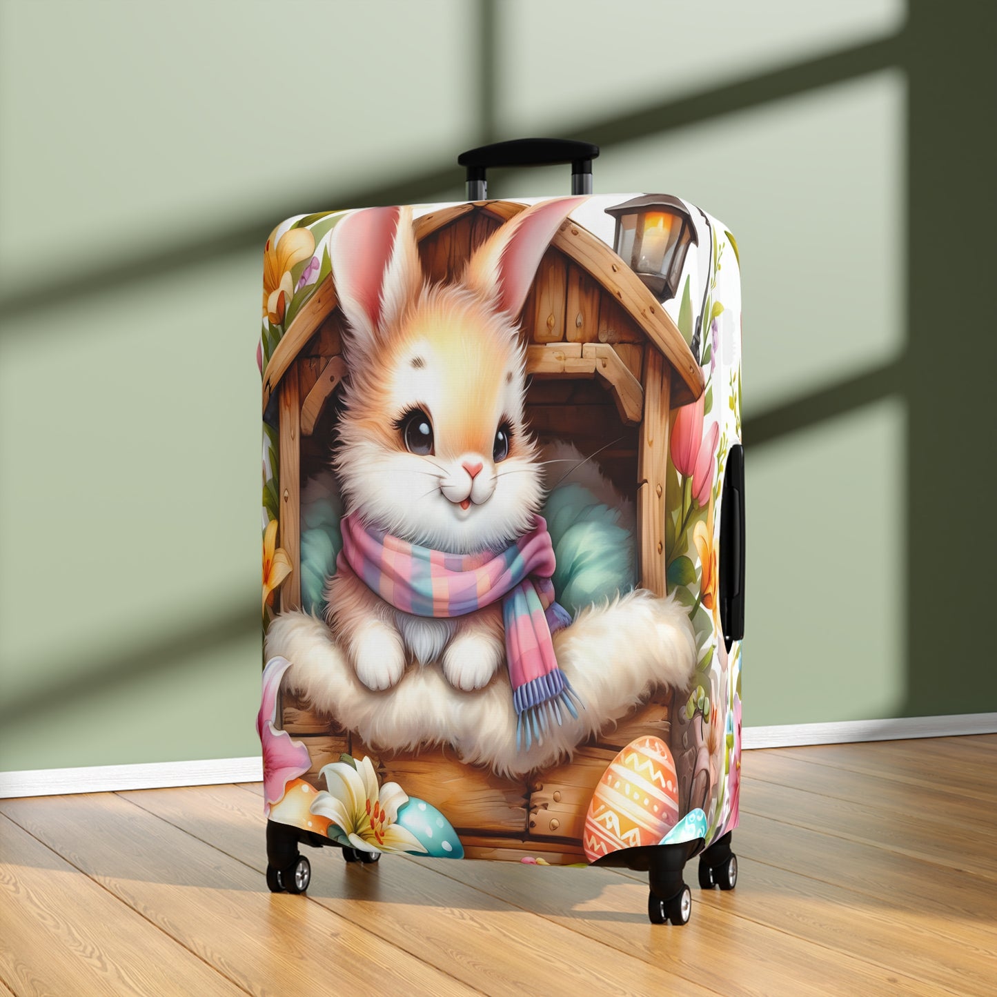 Luggage Cover, Easter, Rabbit, awd-1609