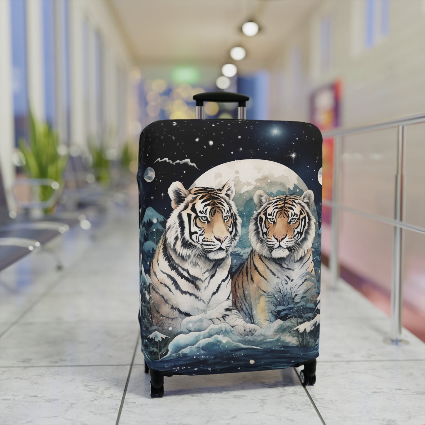 Luggage Cover, Tigers, awd-557